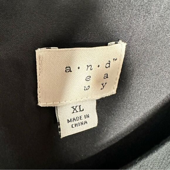 A New Day black XL dress - Picture 5 of 8